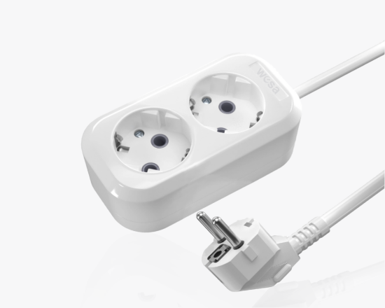 Изображение MGP-113 Удлинитель с заземлением 2 розетки 3 метра 