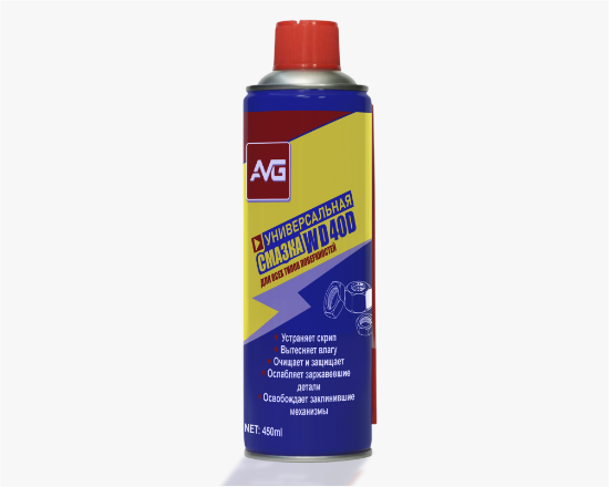 Изображение Смазка универсальная WD40D 450ml