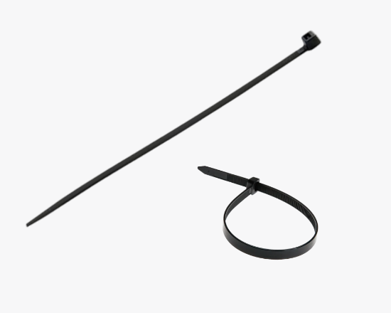 Изображение 2.5x250 Нейлоновая стяжка-хомут Черный