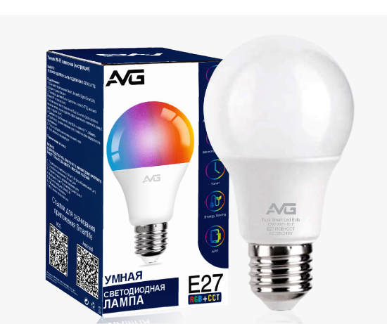 Изображение AVG LED-SMART BULB-9W-E27